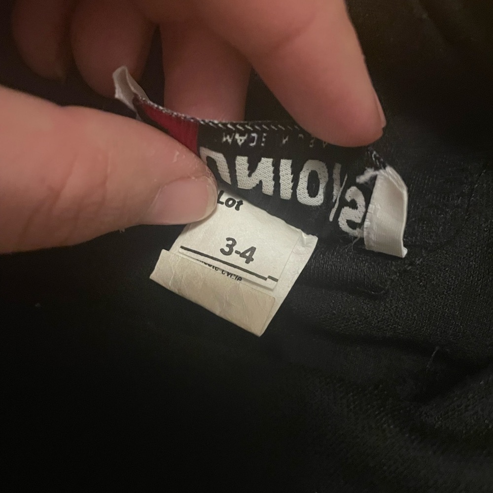 Vintage V Neck Dress with Yellow Polka Dot Skirt size 3-4 - Picture 5 of 5